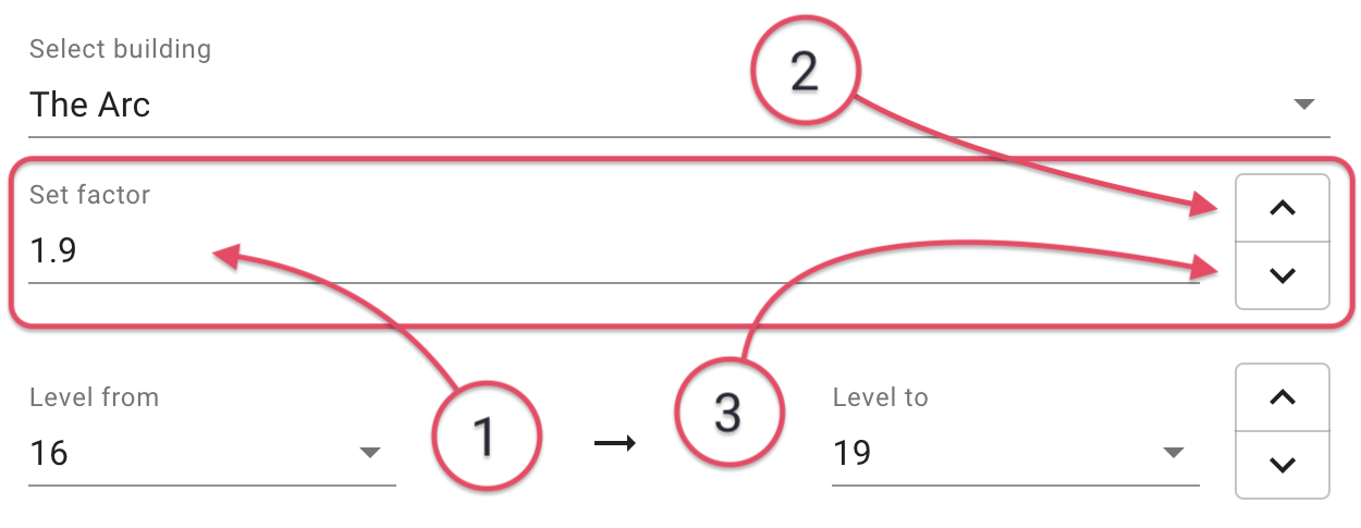 Set factor